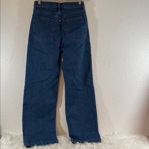 ABERCROMBIE & FITCH The ‘90s Relaxed Jean High Rise With Slash Pockets Sz. 2S - Picture 6 of 11